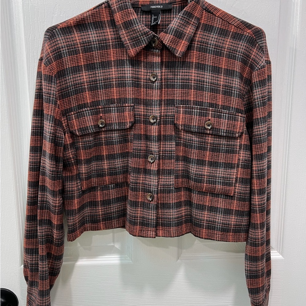 Forever 21 Checkered Shirt